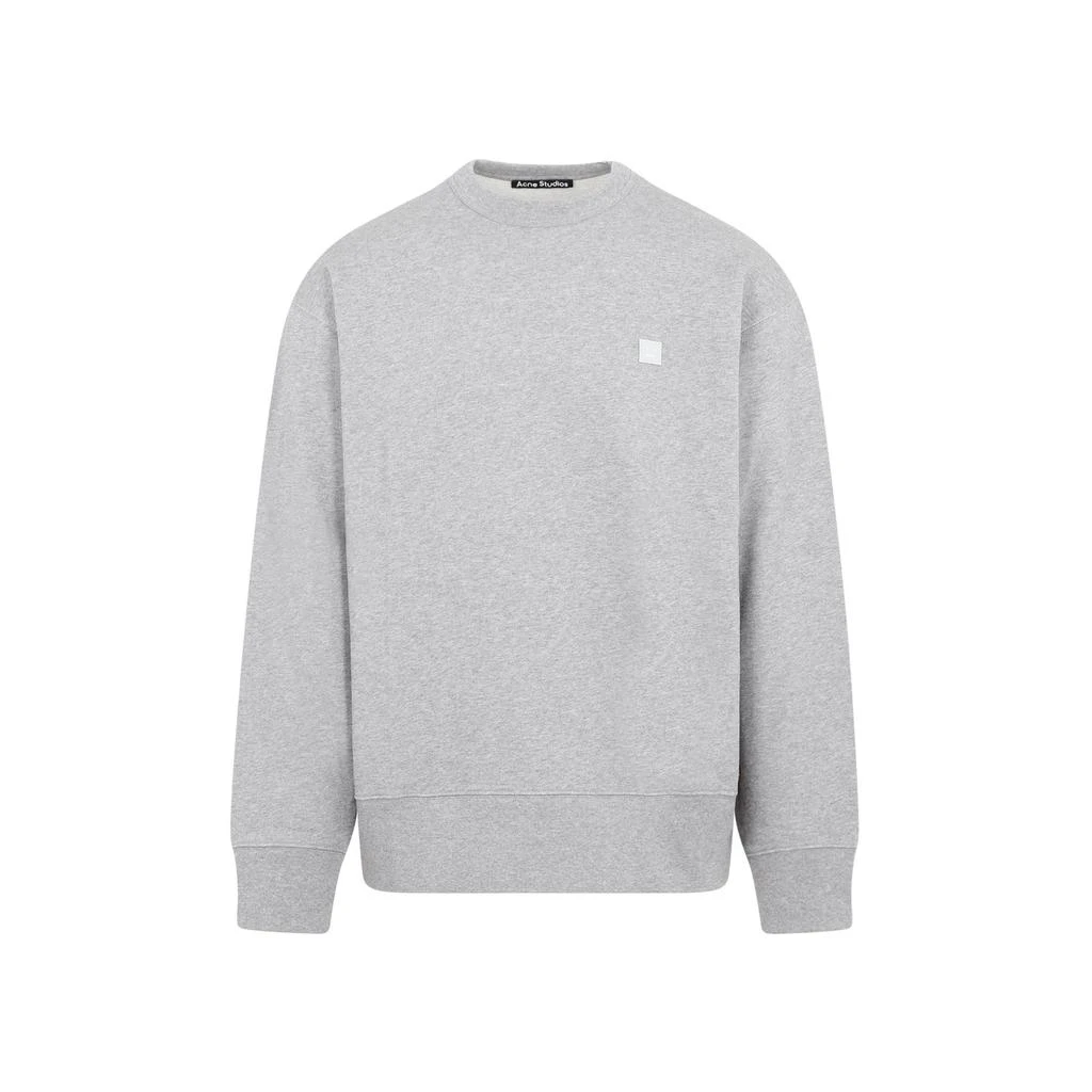 商品Acne Studios|Acne Studios Face Logo Patch Crewneck Sweatshirt,价格¥1494,第1张图片