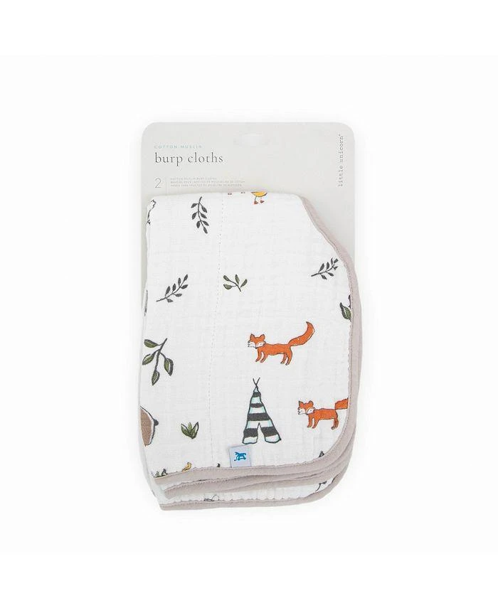 商品Little Unicorn|Unisex Cotton Muslin Burp Cloths, 2 Pack - Baby,价格¥151,第5张图片详细描述