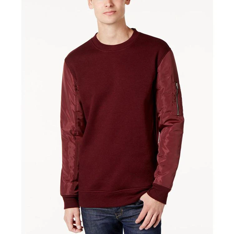 商品American Rag|Men's Nylon Sleeve Sweatshirt, Created for Macy's,价格¥306,第1张图片