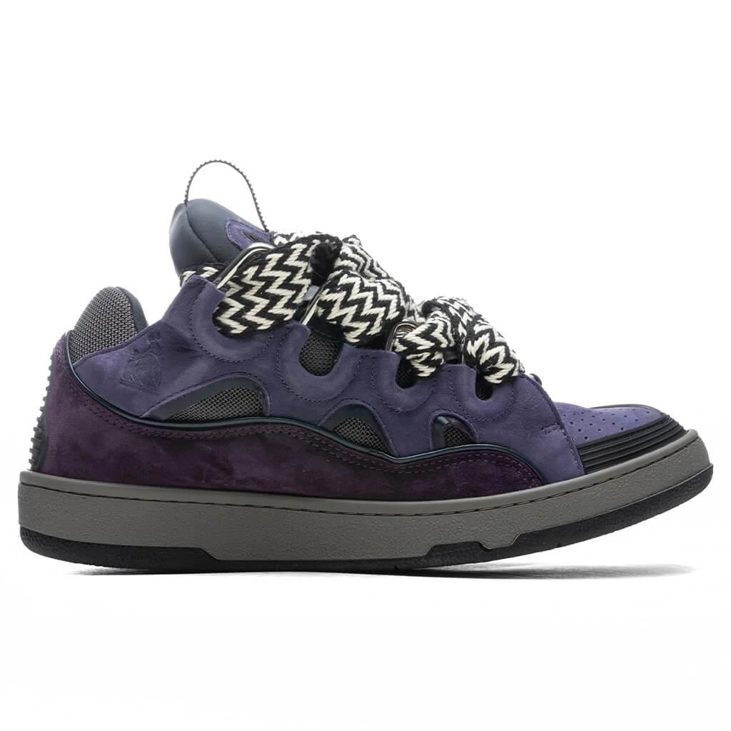 商品Lanvin|Lanvin Curb Sneakers - Raisin,价格¥4694,第1张图片