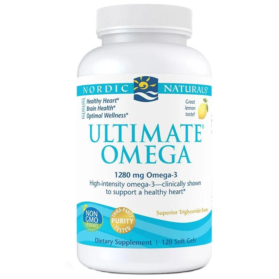 商品Nordic Naturals|Ultimate Omega Soft Gels Lemon,价格¥542,第1张图片