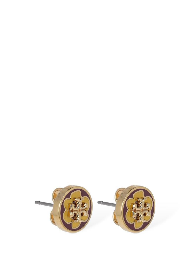 商品Tory Burch|Kira Enamel Flower Stud Earrings,价格¥998,第4张图片详细描述