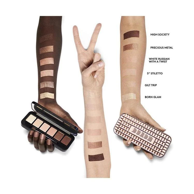 商品Buxom Cosmetics|Buxom White Russian On The Rocks Eyeshadow Bar Palette,价格¥299,第3张图片详细描述