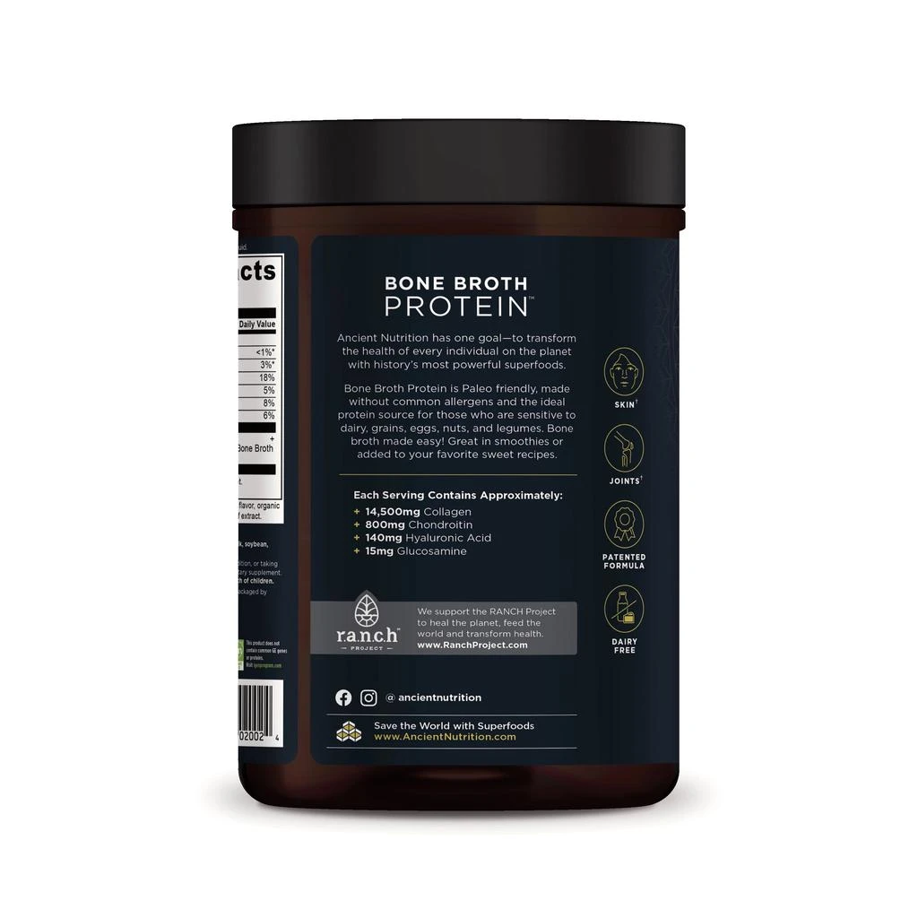 Bone Broth Protein Spring ’24 Insert | Powder Chocolate (20 Servings) 商品