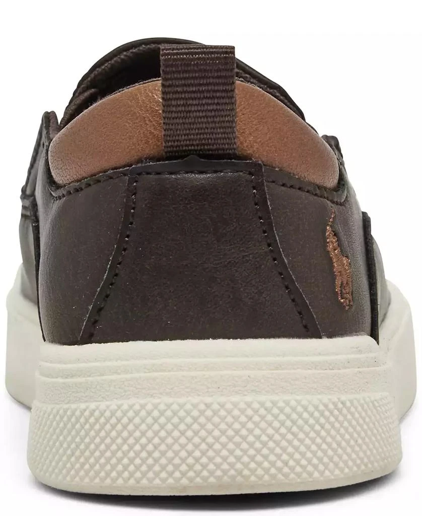 商品Ralph Lauren|Toddler Kids Filip Slip-On Casual Sneakers from Finish Line,价格¥150,第4张图片详细描述