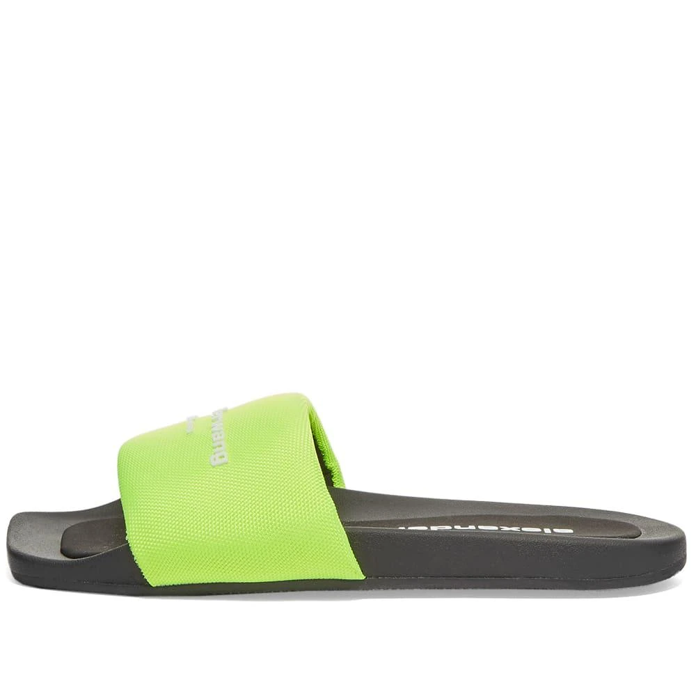 商品Alexander Wang|Alexander Wang Logo Pool Slide,价格¥956,第2张图片详细描述