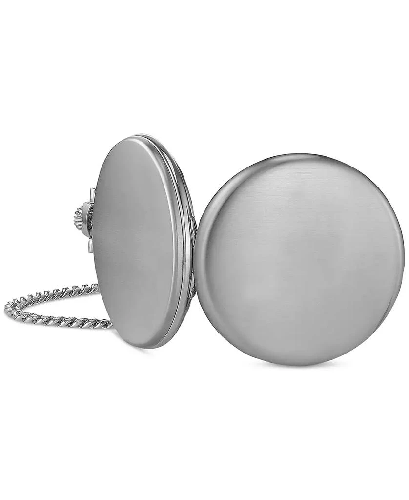 Unisex Swiss Savonnette Stainless Steel Pocket Watch 49mm 商品