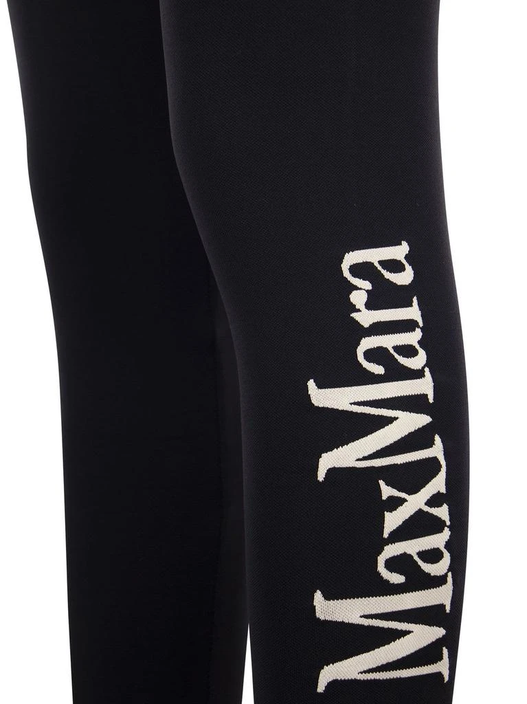 商品Max Mara|'S Max Mara Logo Detailed High Waist Leggings,价格¥420,第4张图片详细描述