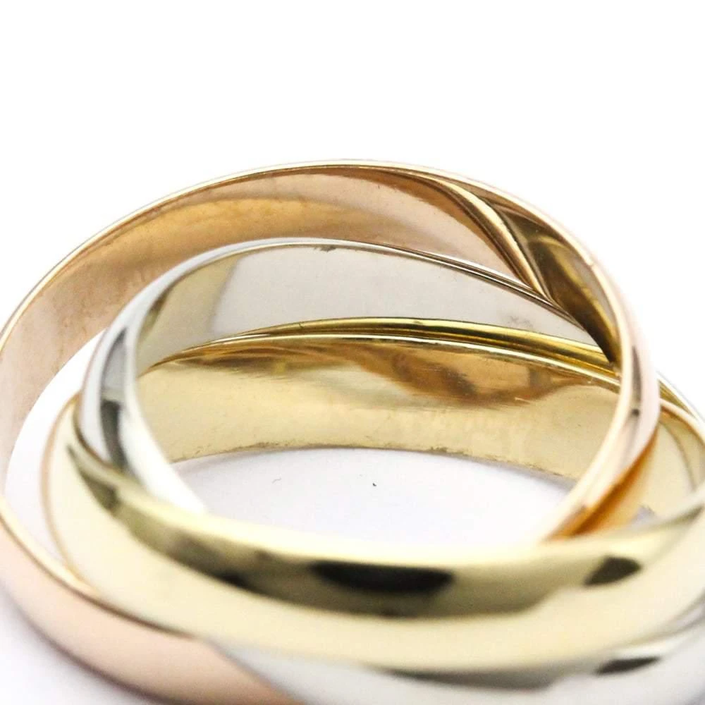 Cartier Les Must de Cartier 18K Yellow Rose and White Gold Ring EU 50 商品