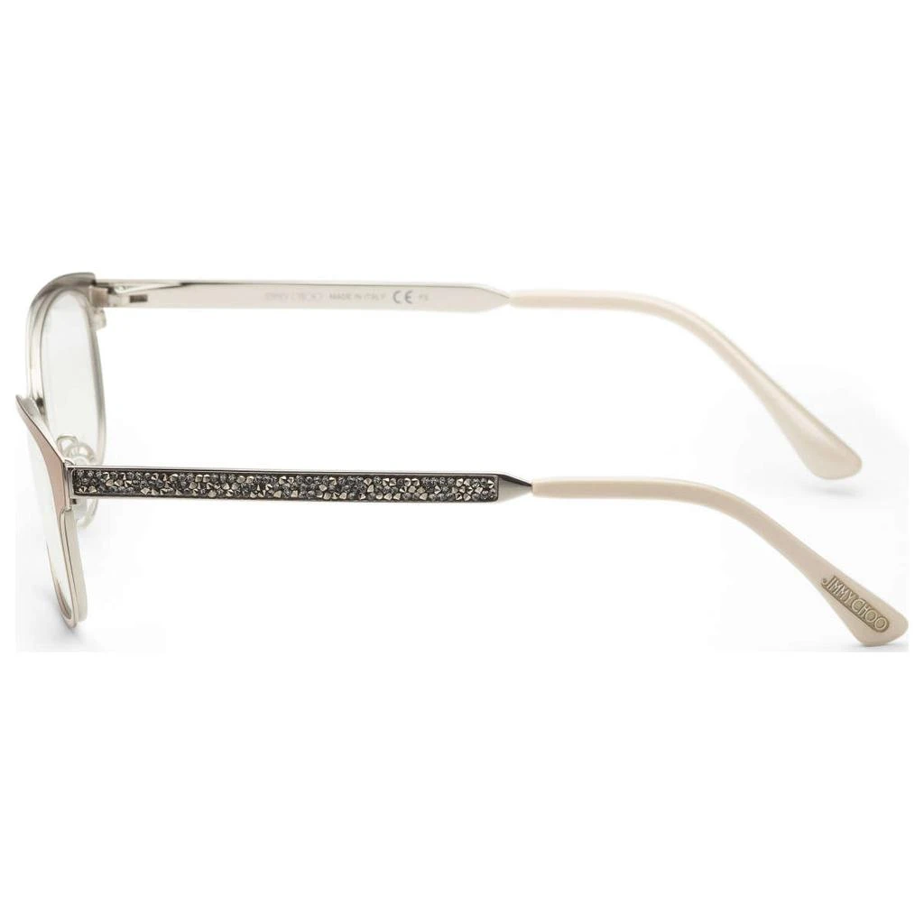 商品Jimmy Choo|Jimmy Choo Women's Brown Rectangular Opticals,价格¥596,第2张图片详细描述