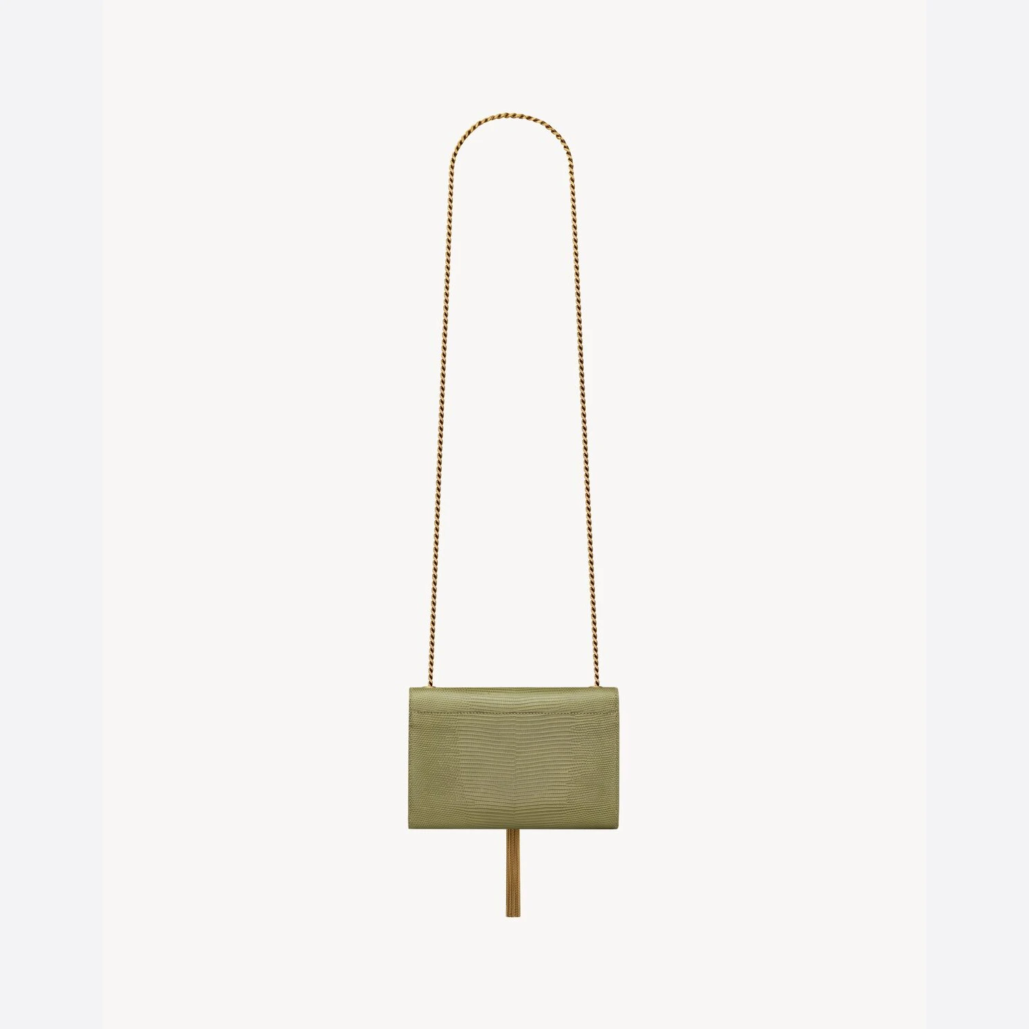 【预售】 YSL圣罗兰 25春夏 女士 单肩包 KATE TASSEL SMALL EN LÉZARD 474366EAAXO3791  商品