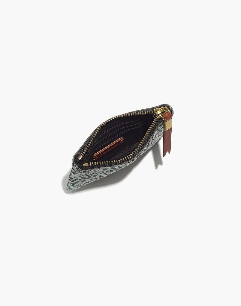 商品Madewell|The Leather Pouch Wallet in Spotted Calf Hair,价格¥182,第2张图片详细描述