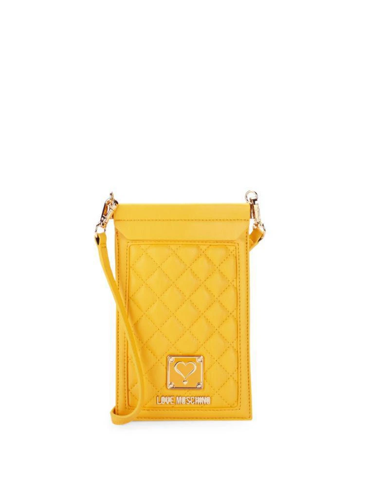 商品Moschino|Quilted Cell Phone Case,价格¥629,第1张图片