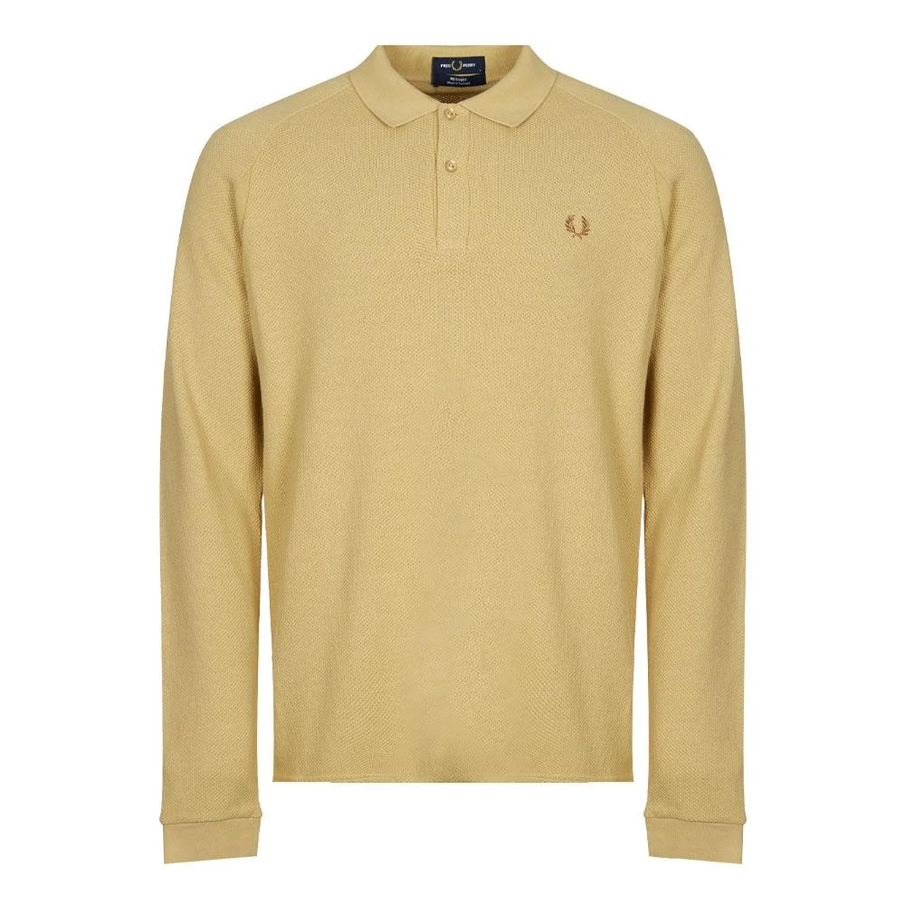 商品Fred Perry|Fred Perry Pique Shirt - Soft Gold,价格¥603,第1张图片