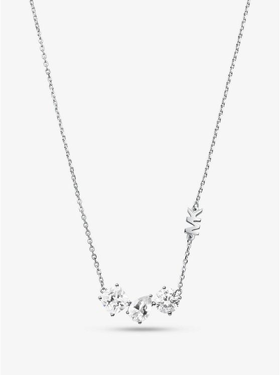 商品Michael Kors|Sterling Silver Stone Necklace,价格¥1123,第1张图片