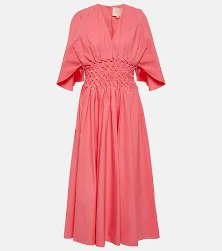 商品ROKSANDA|Esti cotton poplin midi dress,价格¥5349,第1张图片