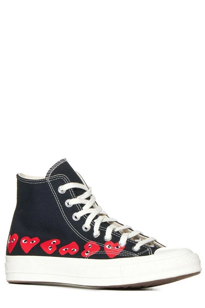 商品Comme des Garcons|Comme des Garçons Play X Converse Chuck Taylor High-Top Sneakers,价格¥721,第2张图片详细描述