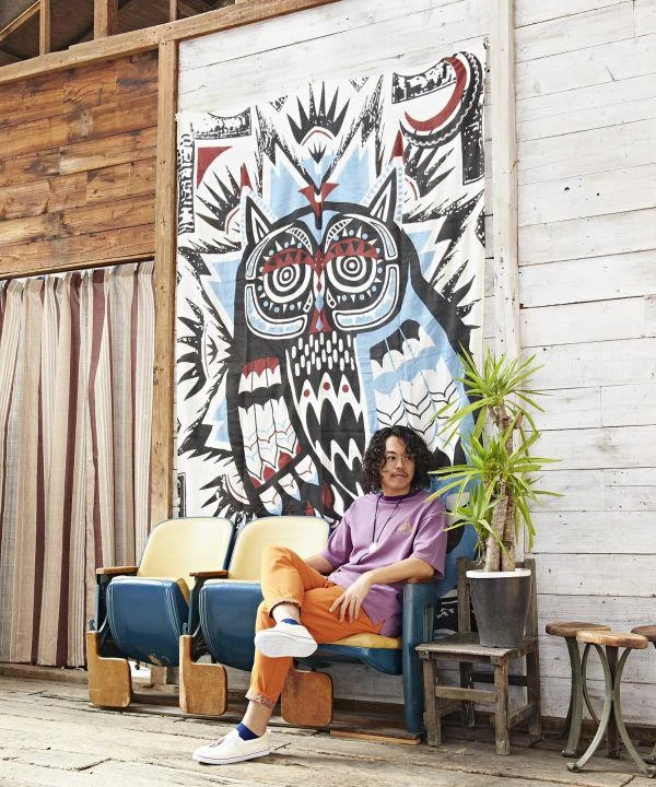 商品AMINA|Owl Multi Cloth - L,价格¥246,第1张图片