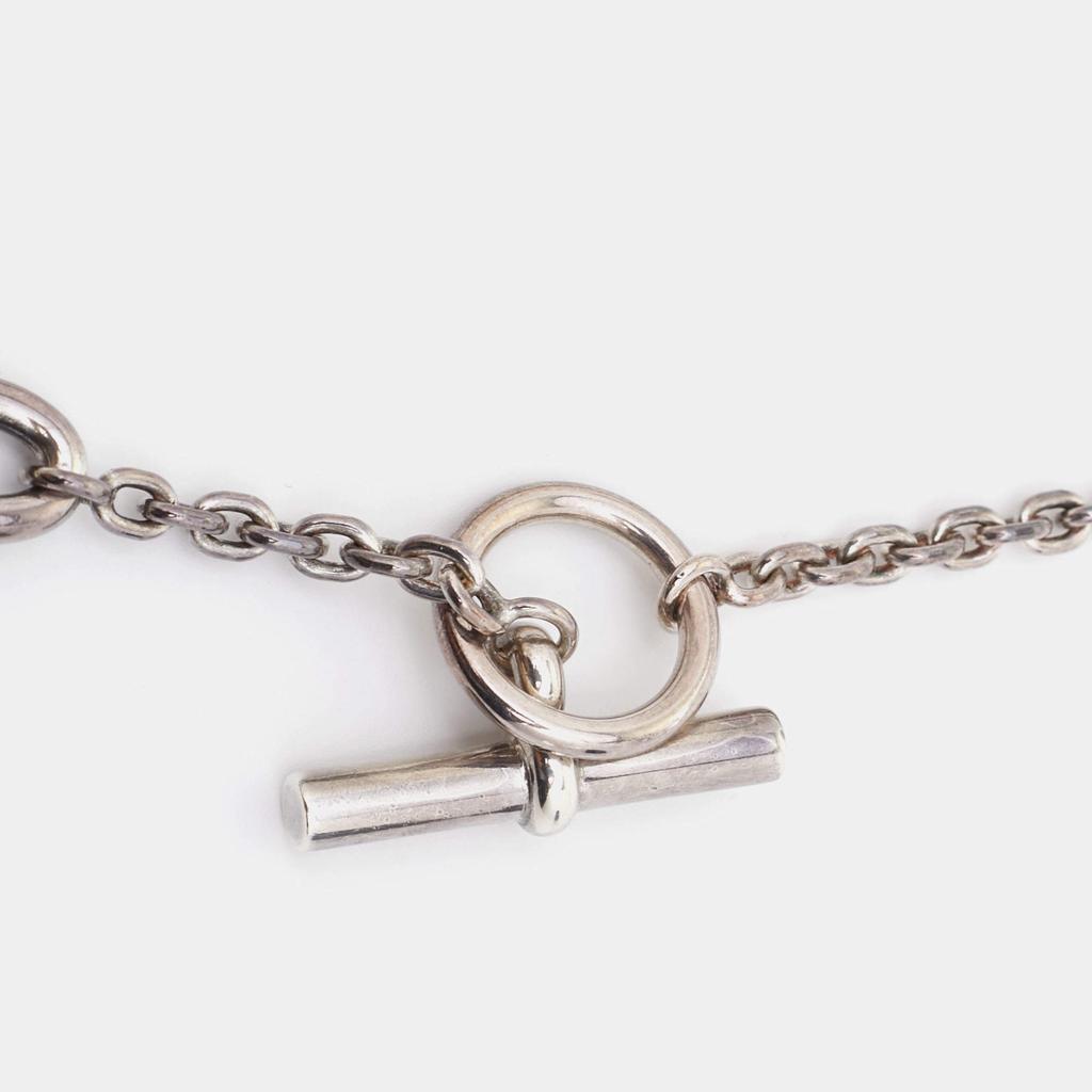 商品[二手商品] Hermes|Hermès Sterling Silver Farandole Long Toggle Necklace,价格¥6678,第6张图片详细描述