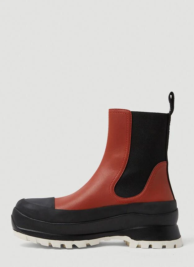 商品Stella McCartney|Trace Ankle Boots in Red,价格¥3691,第3张图片详细描述