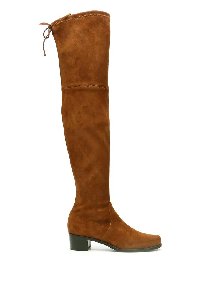 商品Stuart Weitzman|Stuart Weitzman Suede Midland Boots,价格¥2905,第1张图片