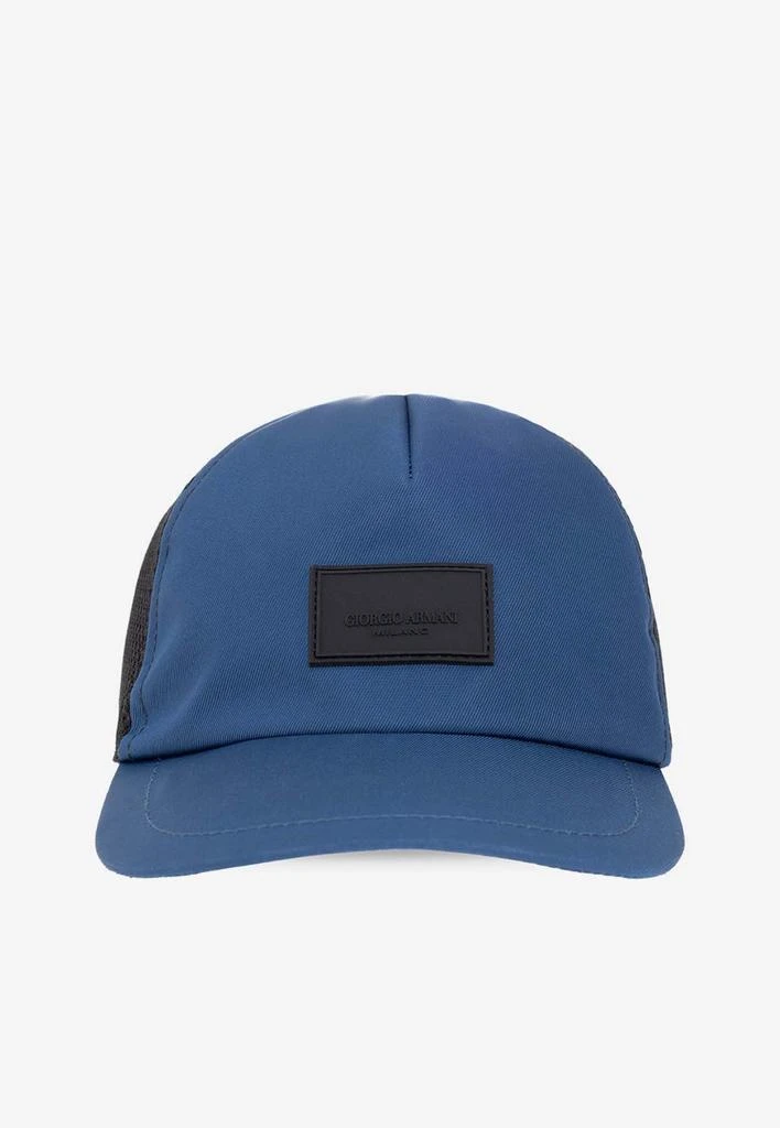 商品Giorgio Armani|Logo-Patch Mesh Baseball Cap,价格¥2103,第1张图片