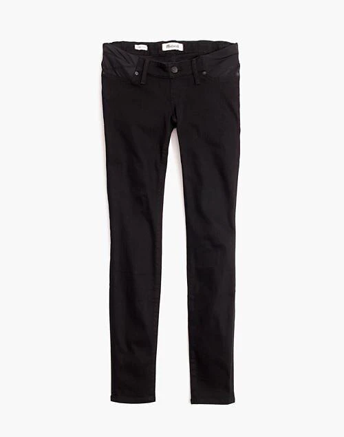 商品Madewell|Maternity Skinny Jeans in Black Frost,价格¥793,第4张图片详细描述