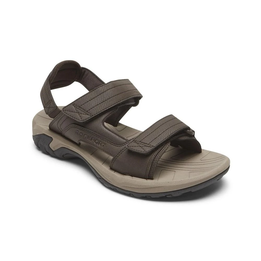 商品Rockport|Men's Byron Quarter Strap Sandals,价格¥301,第1张图片