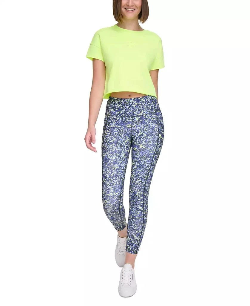 商品Calvin Klein|Women's Printed High-Rise Leggings,价格¥167,第4张图片详细描述