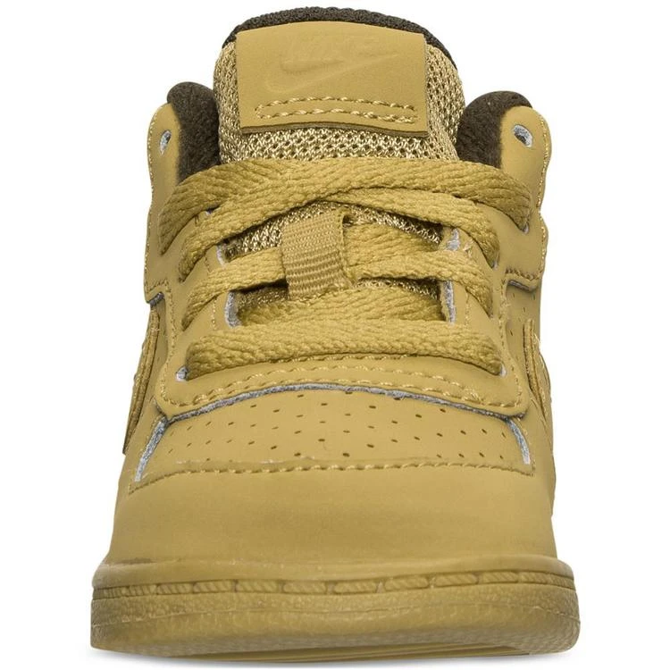 商品NIKE|男幼童Toddler Boys' Court Borough Mid Premium Casual Sneakers from Finish Line,价格¥223,第3张图片详细描述
