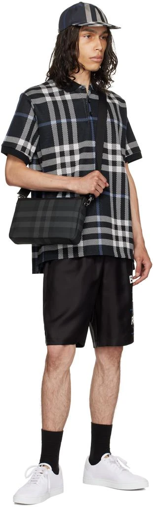 商品Burberry|Black & Gray Rambler Bag,价格¥9080,第4张图片详细描述
