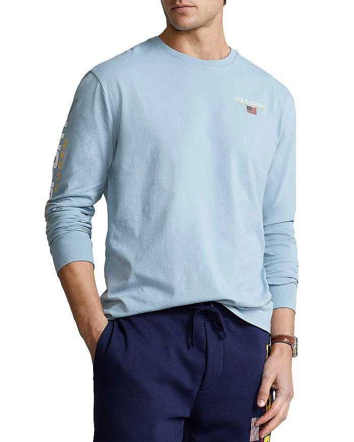 商品Ralph Lauren|Cotton Polo Sport Jersey Tee,价格¥340,第1张图片