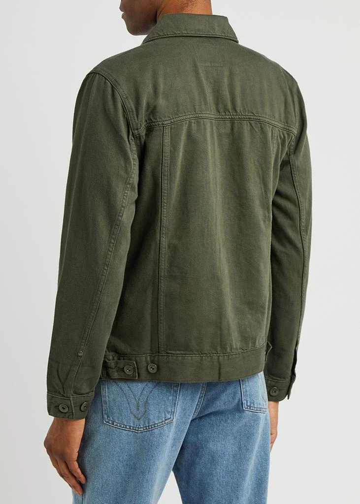 商品Paige|Scout army green denim jacket,价格¥2673,第3张图片详细描述
