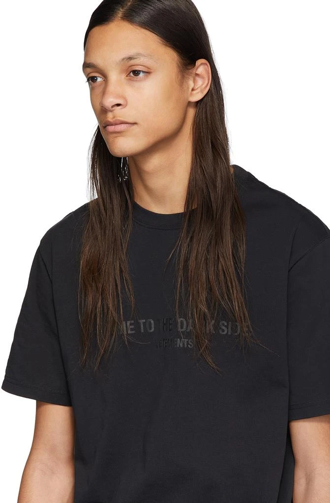 商品Vetements|Black STAR WARS Edition Dark Side T-Shirt,价格¥1586,第4张图片详细描述