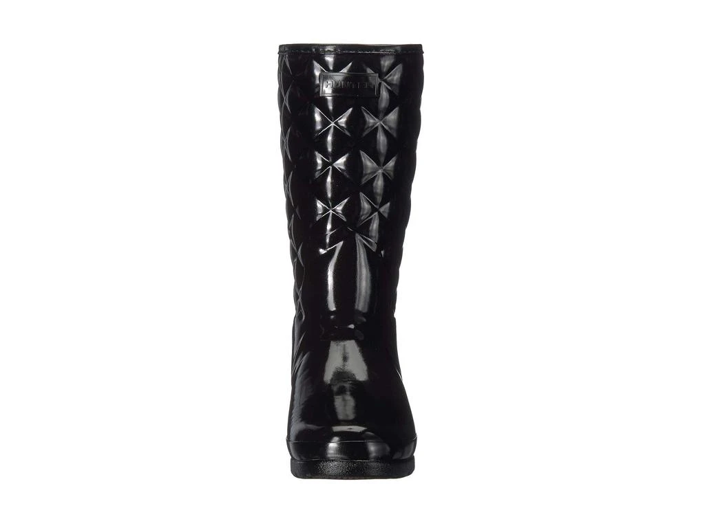 Refined Gloss Quilt Short Rain Boots 商品