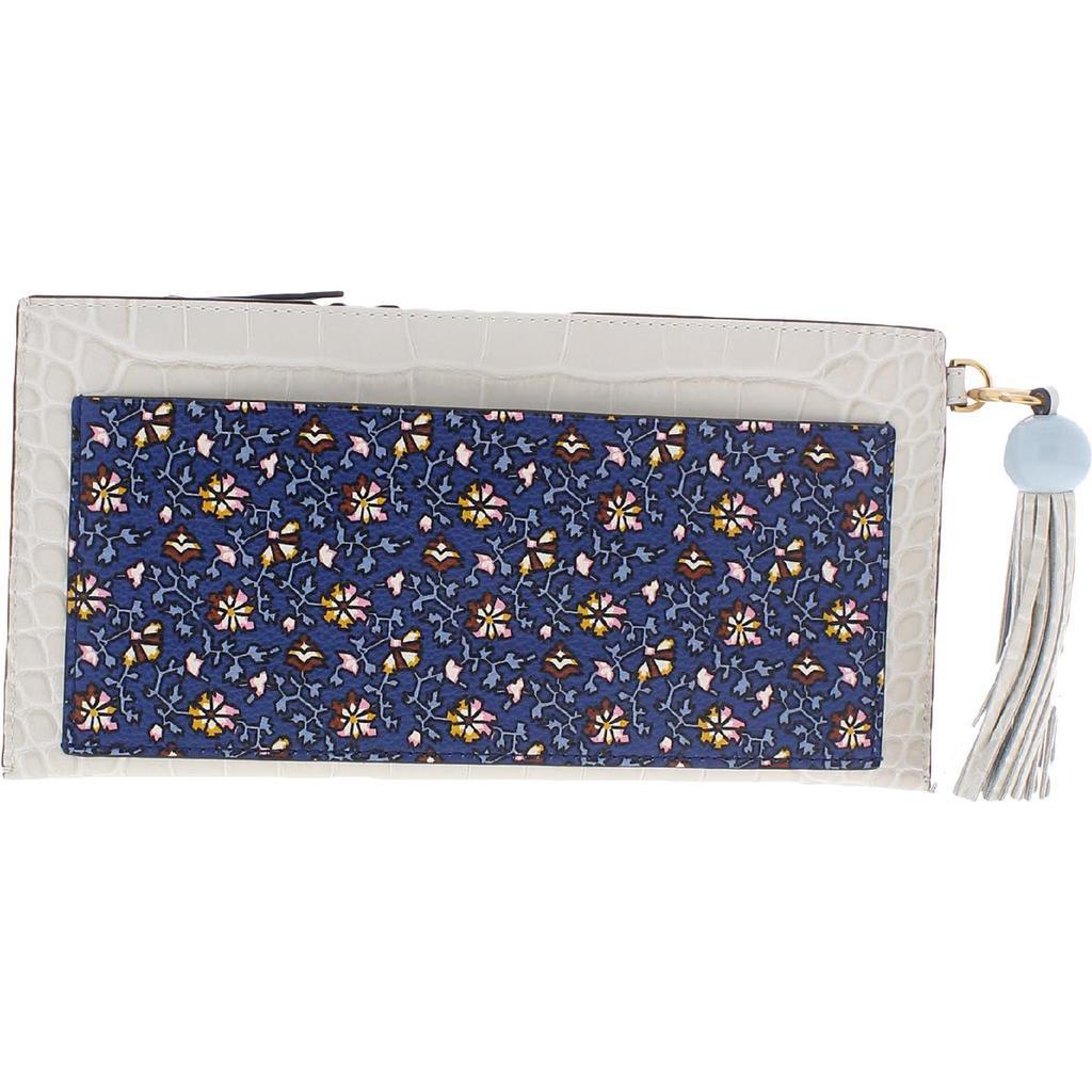 商品Tory Burch|Tory Burch Womens Leather Tassel Clutch Wallet,价格¥1228,第4张图片详细描述