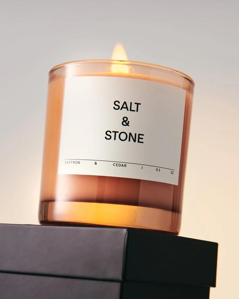 商品Salt & Stone|Saffron & Cedar Candle,价格¥380,第2张图片详细描述