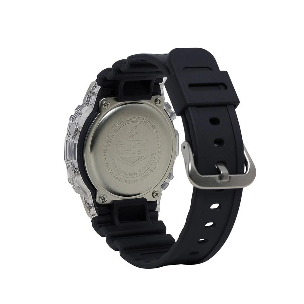 商品G-Shock|Men's Black Resin Strap Watch, 42.8mm, DW5600SKC-1,价格¥824,第2张图片详细描述