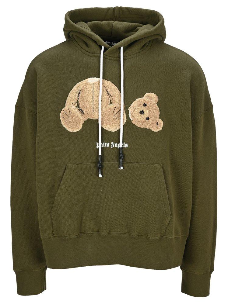 Palm Angels Ice Bear Print Hoodie商品第1张图片规格展示