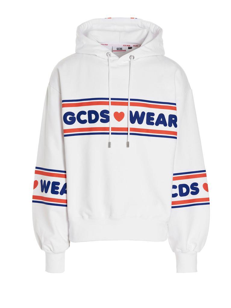 商品GCDS|Logo band print hoodie,价格¥3197,第1张图片