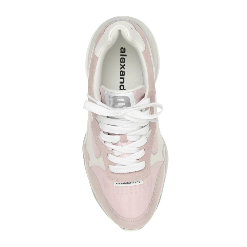 ALEXANDER WANG 女士粉色皮革运动鞋 30C120B063-650 商品