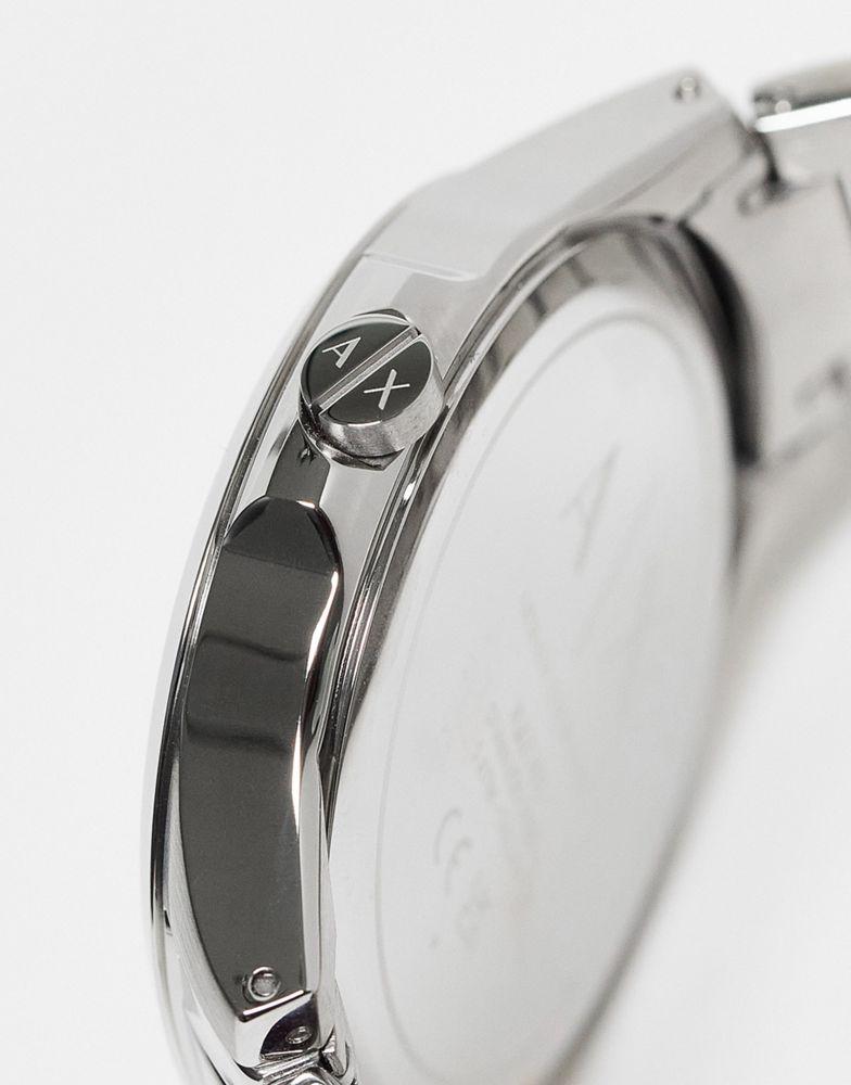 Armani Exchange AX2103 Hampton bracelet watch in silver商品第4张图片规格展示