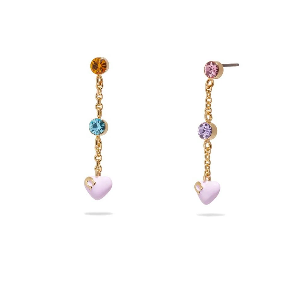 商品Coach|Heart Linear Earrings,价格¥342,第1张图片