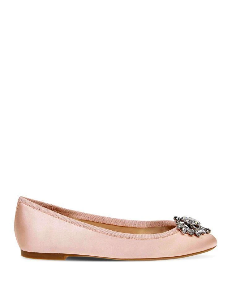 商品Badgley Mischka|仿珠宝钻饰平底鞋,价格¥537,第2张图片详细描述