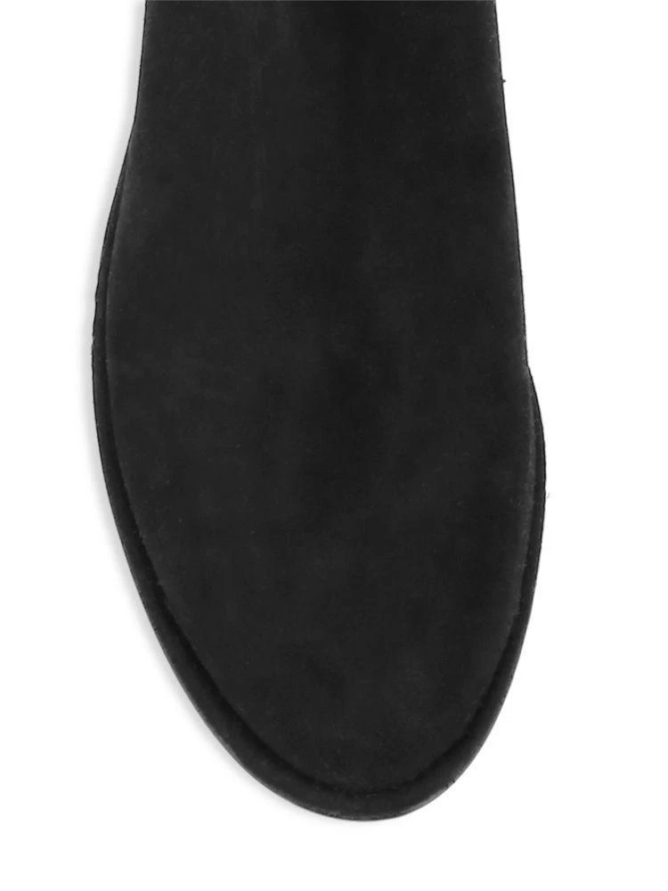 商品Stuart Weitzman|Allgood 麂皮过膝长靴,价格¥1262,第3张图片详细描述
