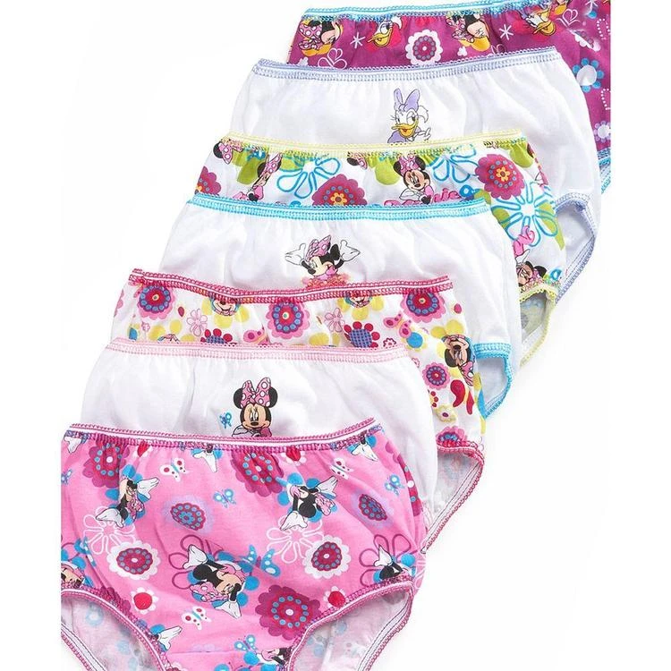 商品Minnie Mouse|Cotton Panties, 7-Pack, Toddler Girls (2T-4T),价格¥112,第1张图片