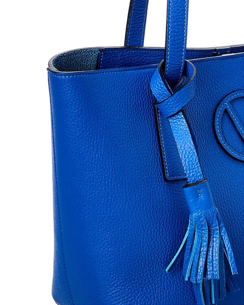 商品Mario Valentino|Valentino by Mario Valentino Prince Medallion Leather Tote,价格¥3145,第3张图片详细描述