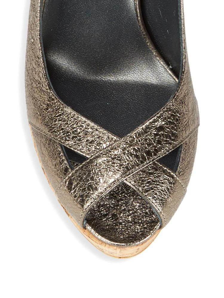 商品Stuart Weitzman|Vent Sling-Back Wedges,价格¥1104,第3张图片详细描述