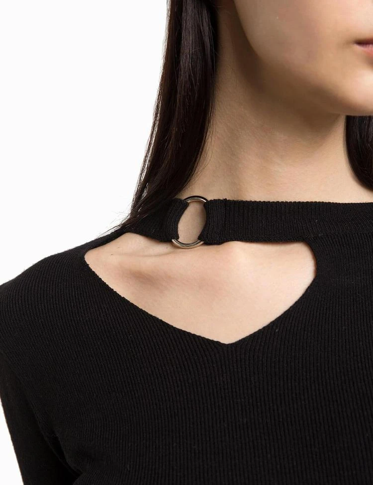 商品Pixie Market|Baby Ring Choker Knit,价格¥647,第5张图片详细描述