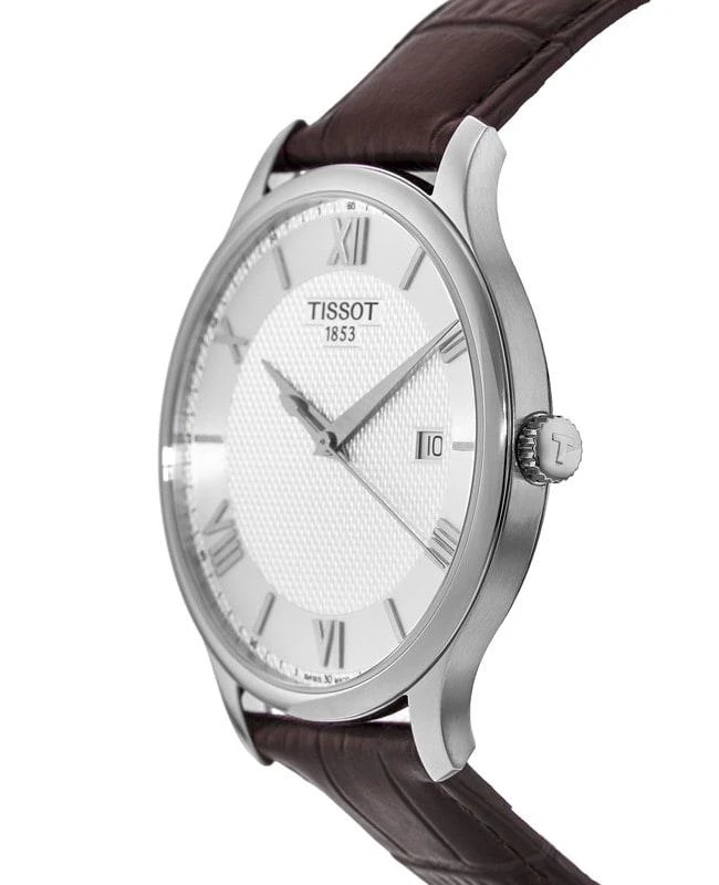 商品Tissot|Tissot T-Classic Tradition Men's Watch T063.610.16.038.00,价格¥1788,第3张图片详细描述